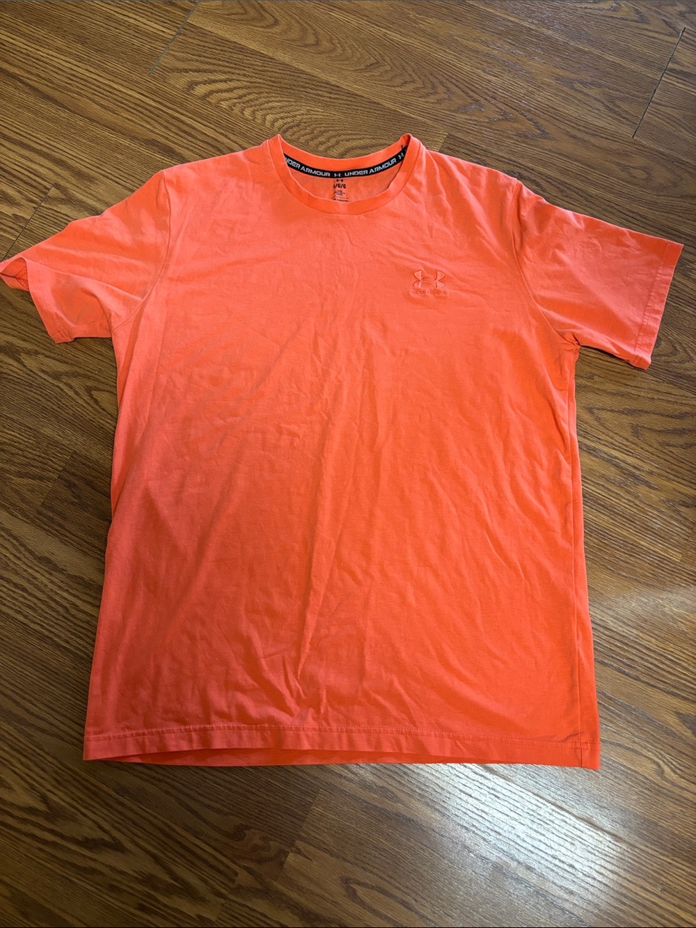Under Armour Bright Orange Short Sleeve Performance Tee